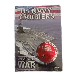 US U.S. Navy Carriers Weapons of War DVD Combat Military Documentary NEW Sealed